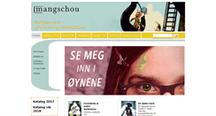 Desktop Screenshot of mangschou.no