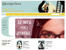 Tablet Screenshot of mangschou.no